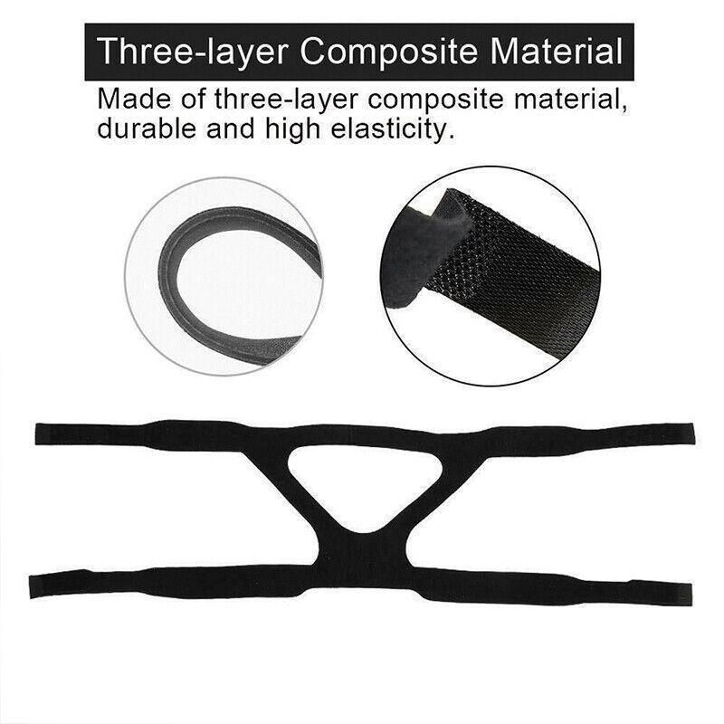 1Pc Au Headgear Headband Ventilator Mask Band Strap For Respironics Resmed Cpap view 6