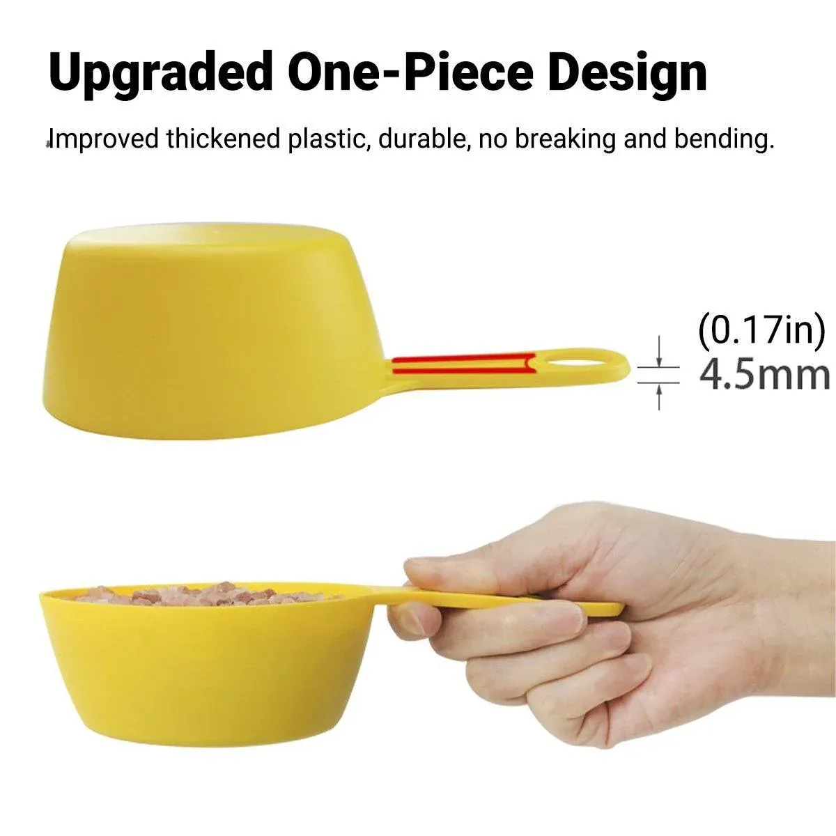 12PCS Plastic Measuring Spoon and Cup Set Baking Tools for Cake Milk Powder view 7