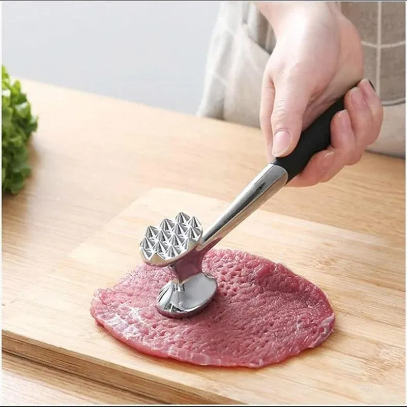 Meat Hammer Kitchen Tenderizing Beating Tool Double Sided Loose Meat Hammer view 9