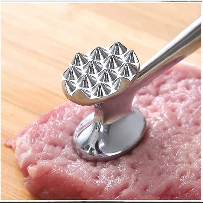 Meat Hammer Kitchen Tenderizing Beating Tool Double Sided Loose Meat Hammer view 12
