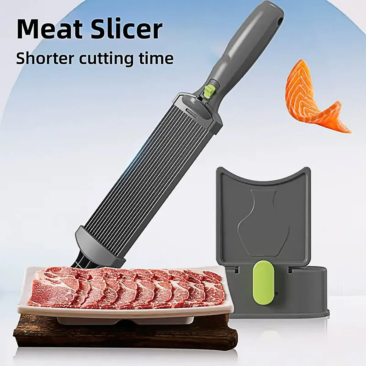 Meat Slicer Cutter Multifunctional Fresh Meat Cutting Tool for Household Kitchen view 9