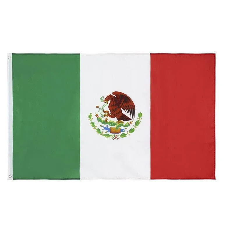 Large Mexico Mexican Flag Heavy Duty Outdoor Mx 90X150Cm - 3X5Ft view 2