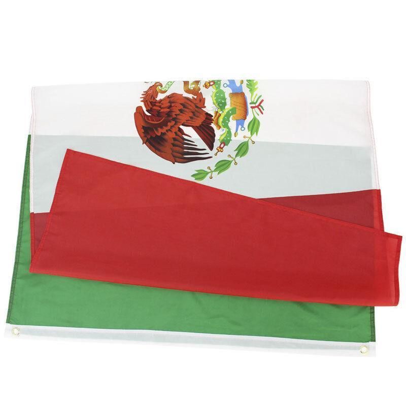 Large Mexico Mexican Flag Heavy Duty Outdoor Mx 90X150Cm - 3X5Ft view 3