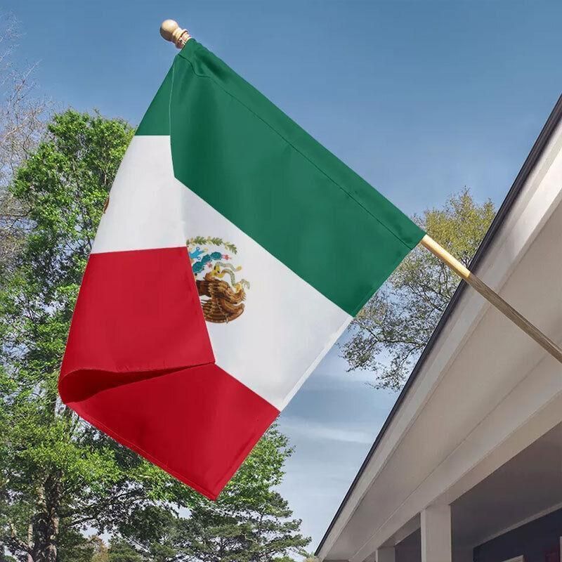 Large Mexico Mexican Flag Heavy Duty Outdoor Mx 90X150Cm - 3X5Ft view 12