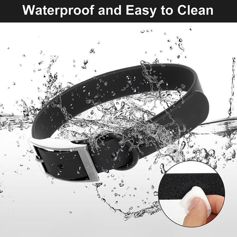 PVC Dog Collar Working Dog Kennels Waterproof Soft Adjustable for Pets M Size view 7