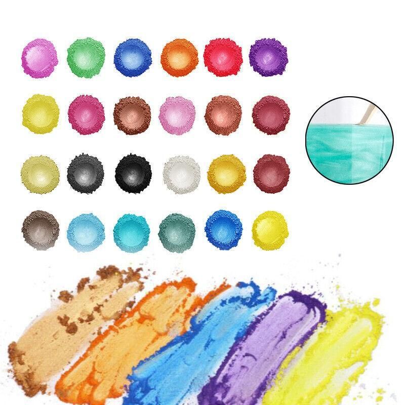 Mica Pigment Pearl Powder Resin Epoxy Premium Soaps Candle Bath Bomb Art Craft view 5