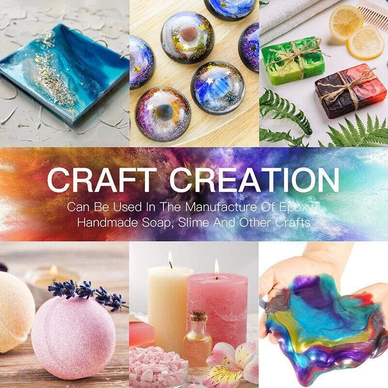 Mica Pigment Pearl Powder Resin Epoxy Premium Soaps Candle Bath Bomb Art Craft view 8