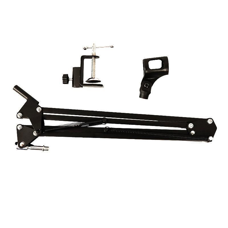 Microphone Suspension Boom Arm Desktop Stand Mic Holder Mount and Pop Filter view 5