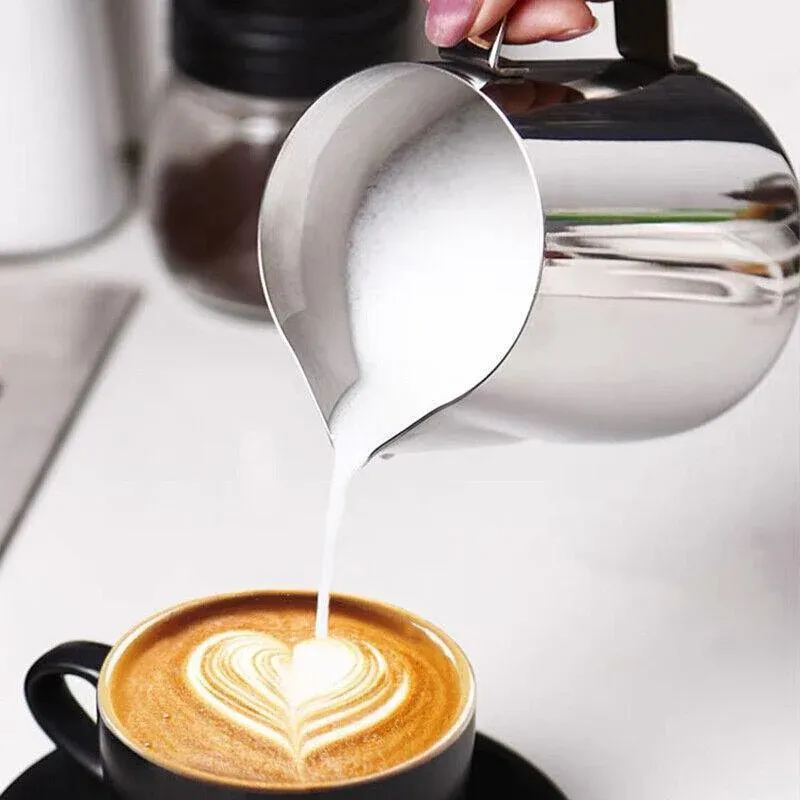 150-1000Ml Stainless Steel Milk Coffee Jug Latte Espresso Frothing Scale view 6