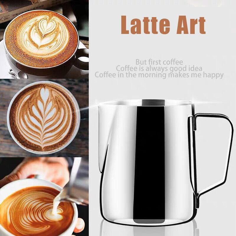 150-1000Ml Stainless Steel Milk Coffee Jug Latte Espresso Frothing Scale view 10