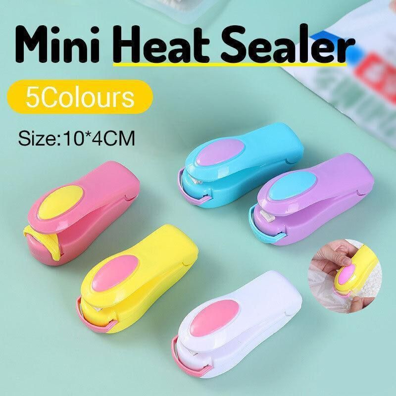 Handheld Mini Heat Sealer Poly Bag Sealing Machine Food Portable Plastic Small view 2