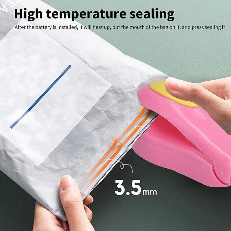 Handheld Mini Heat Sealer Poly Bag Sealing Machine Food Portable Plastic Small view 10