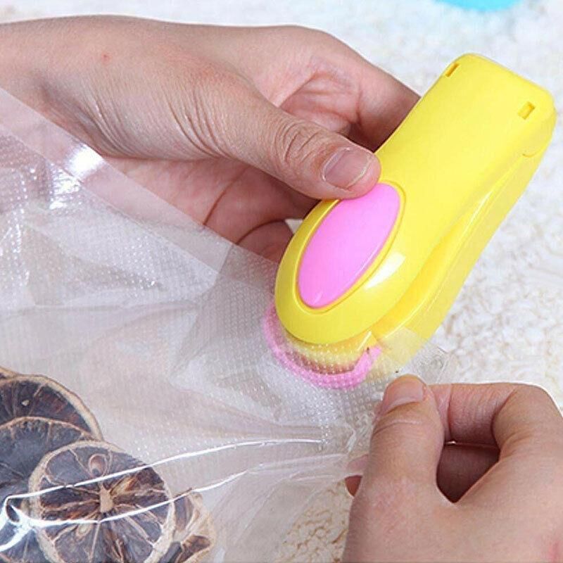 Handheld Mini Heat Sealer Poly Bag Sealing Machine Food Portable Plastic Small view 14