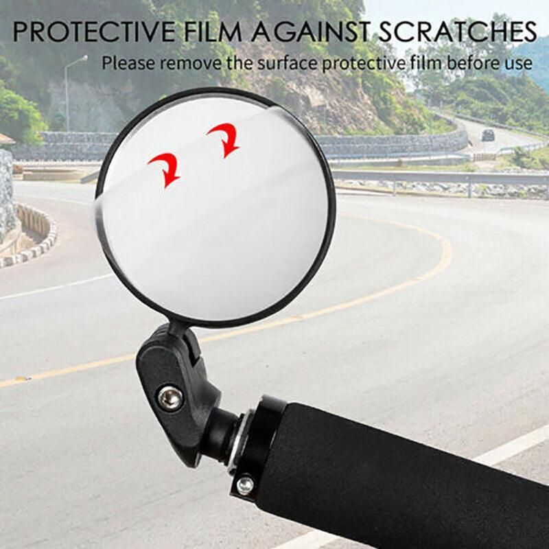 Adjustable Bicycle Rearview Mirror Convex Lens for MTB and Road Bikes view 7