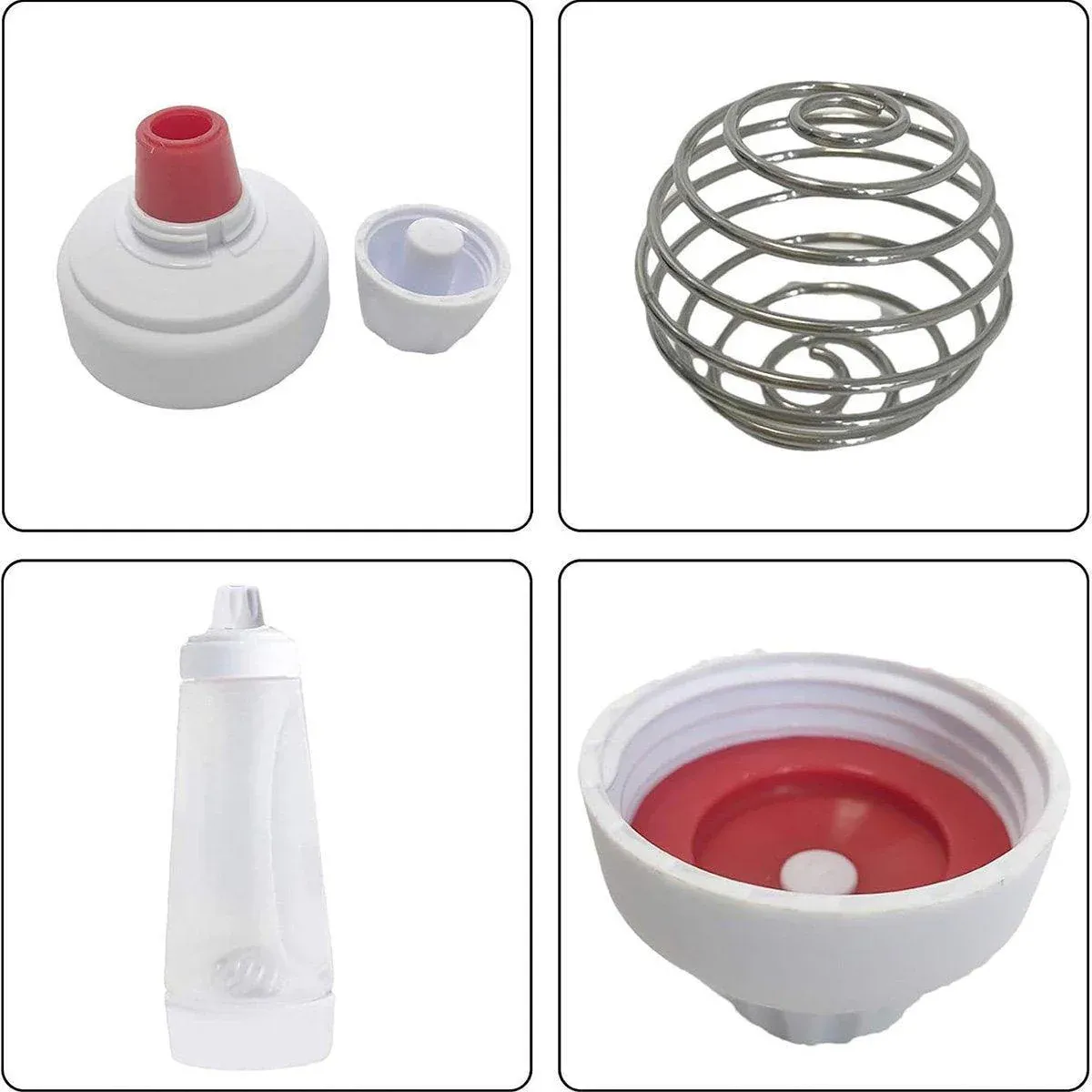 1000ml Hand Crank Batter Dispenser Mixing Jug with Scale for Muffins Pancakes view 10