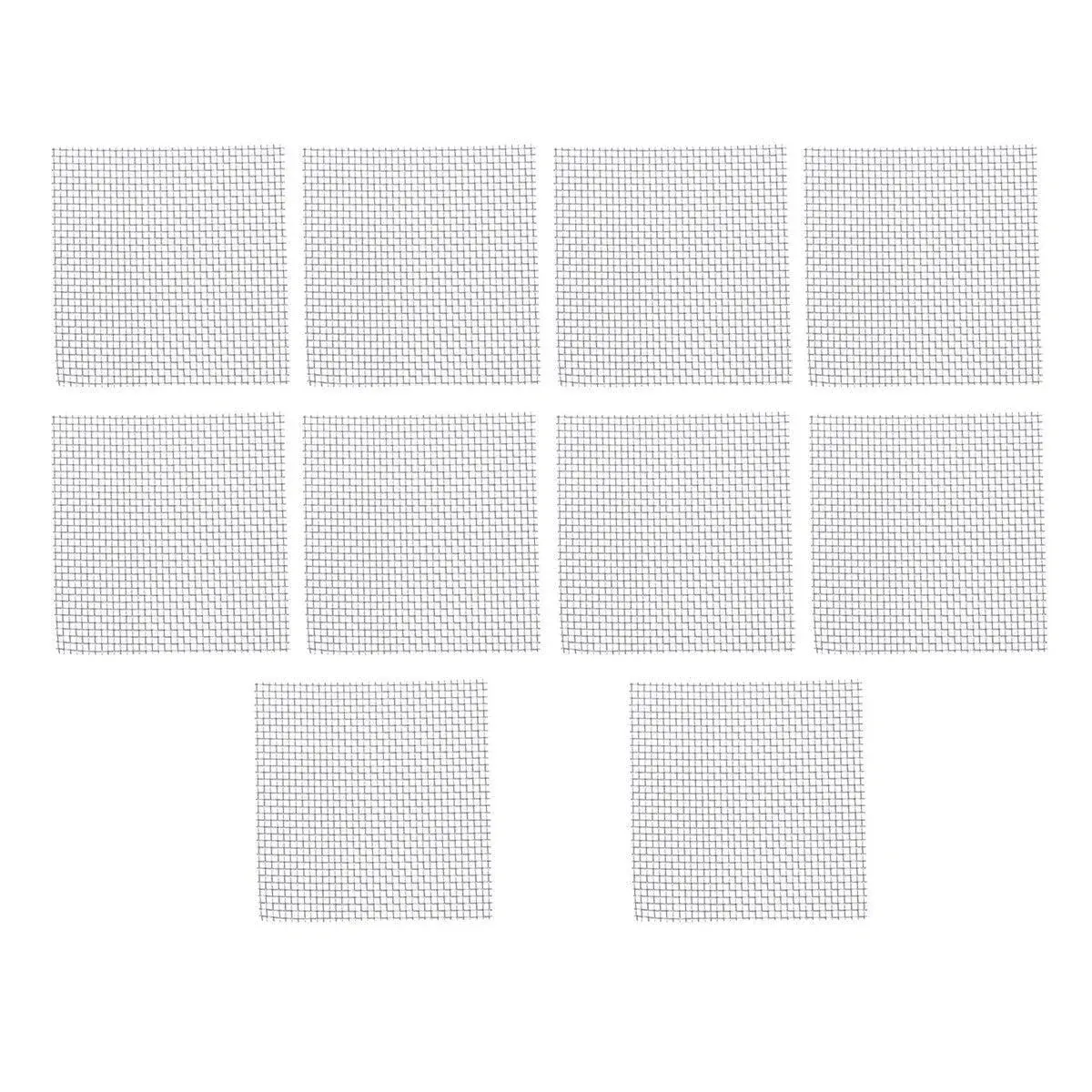 10pcs Stainless Steel Wire Mesh for Water Plants Fish Tank Aquarium Decoration — image 1