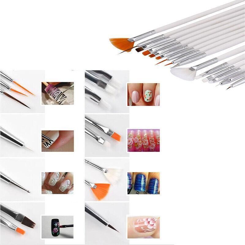 Nail Art Design Brushes Dotting Pen Tool Set Painting Uv Gel Drawing Brush view 11