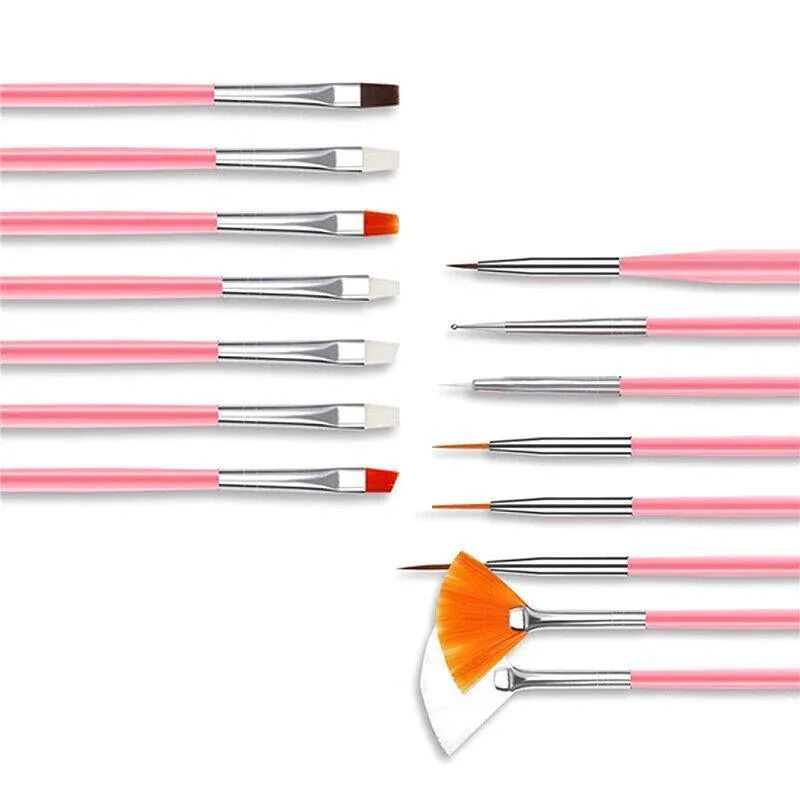 Nail Art Design Brushes Dotting Pen Tool Set Painting Uv Gel Drawing Brush view 12
