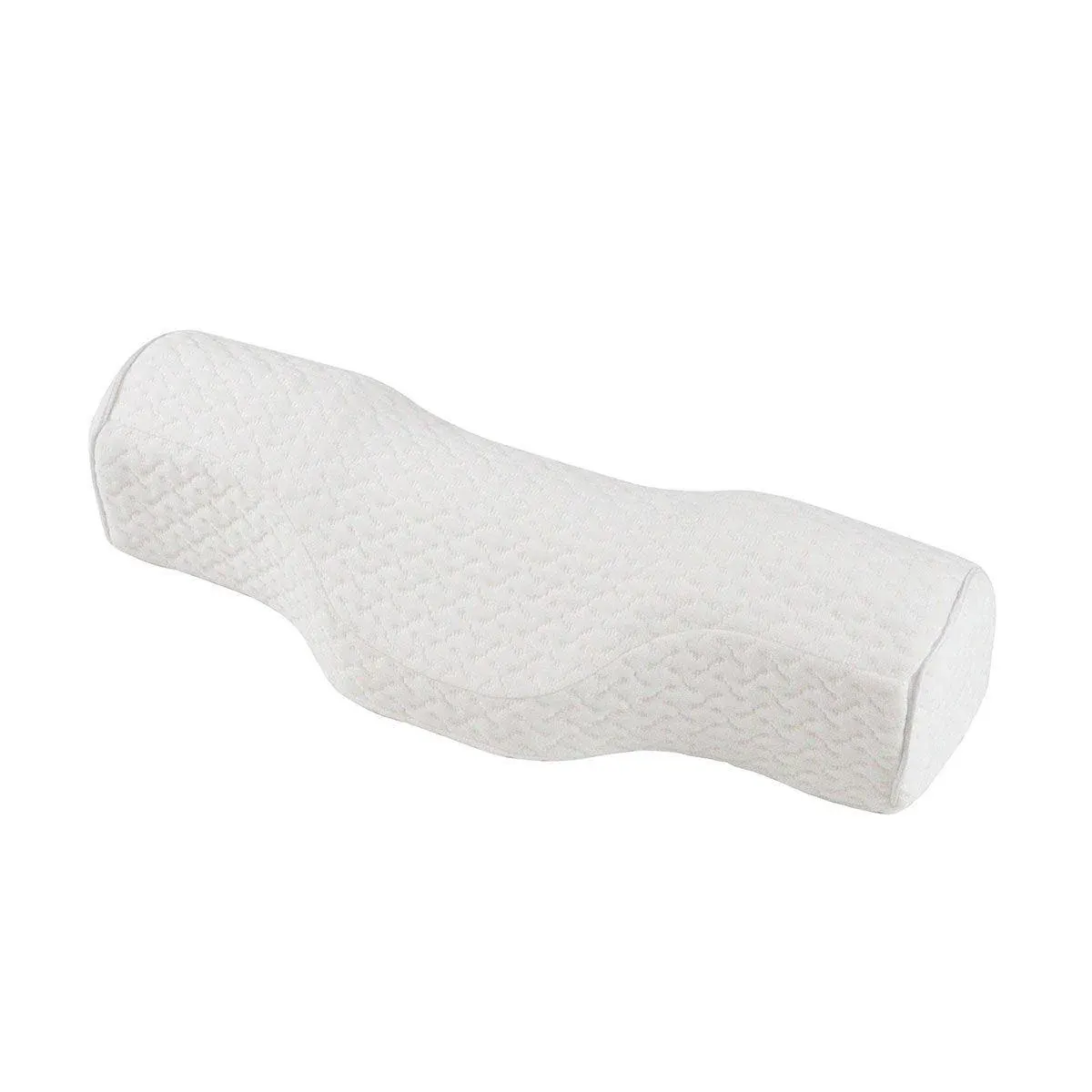 Orthopedic Memory Foam Cervical Neck Pillow for Sleep Support Slow Rebound - White — image 1