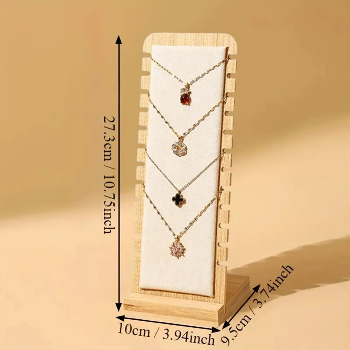 Jewellery Display Rack Necklace Hanging Stand Organiser Holder for Accessories view 4