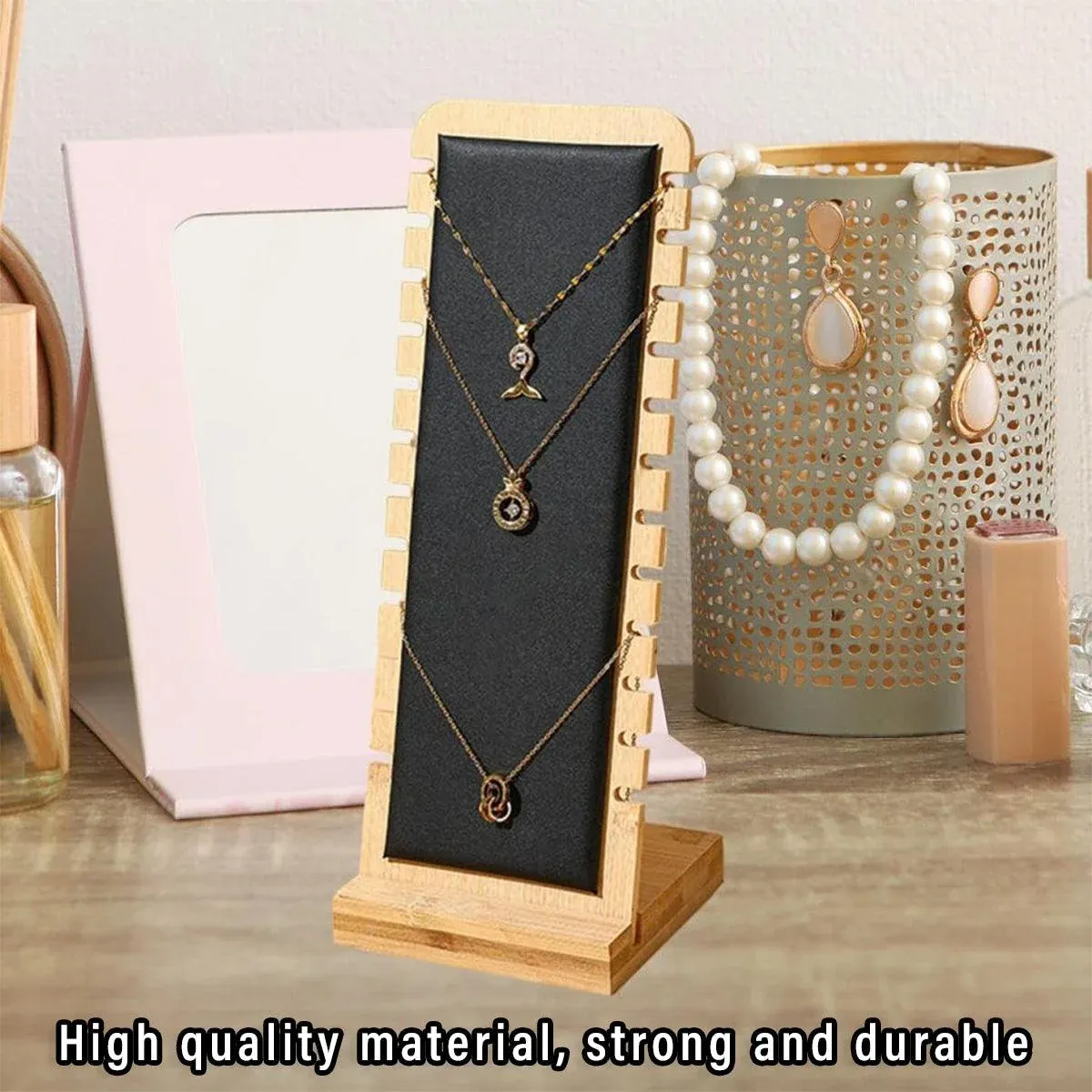 Jewellery Display Rack Necklace Hanging Stand Organiser Holder for Accessories view 9