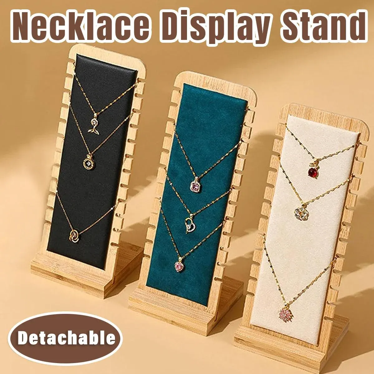 Jewellery Display Rack Necklace Hanging Stand Organiser Holder for Accessories view 14