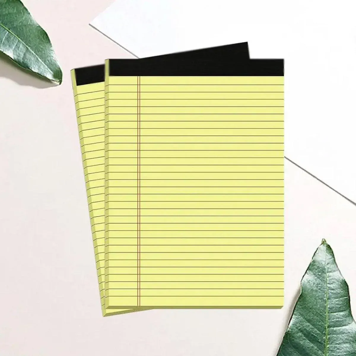 4PCS Tearable Lined Notepad Simple Design Colourful Memo Pad Notebook - White view 11