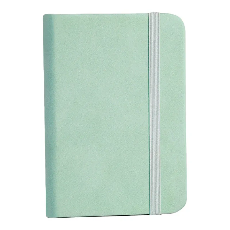 10pcs Mini Pocket Notebook A7 Small Portable Notepad for Office School Use - Green — image 1