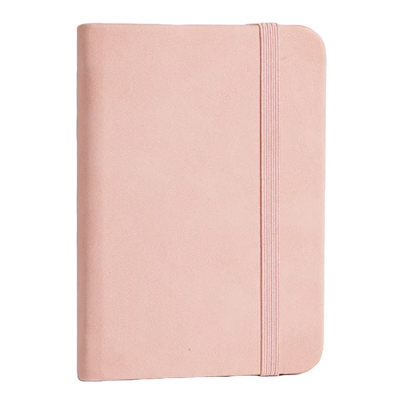 10pcs Mini Pocket Notebook A7 Small Portable Notepad for Office School Use - Pink — image 1