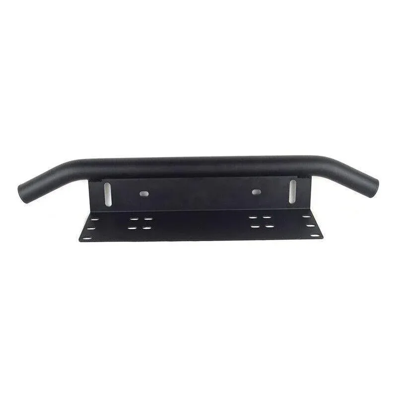 24inch Bull Bar Front Bumper License Number Plate Mount Bracket Led Light Holder view 2