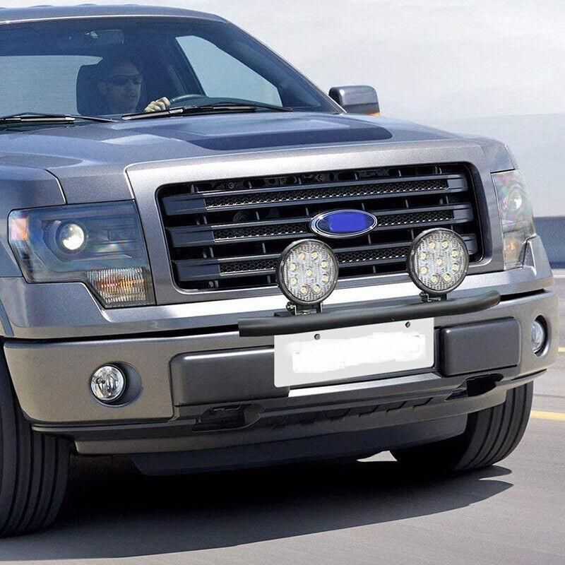 24inch Bull Bar Front Bumper License Number Plate Mount Bracket Led Light Holder view 10