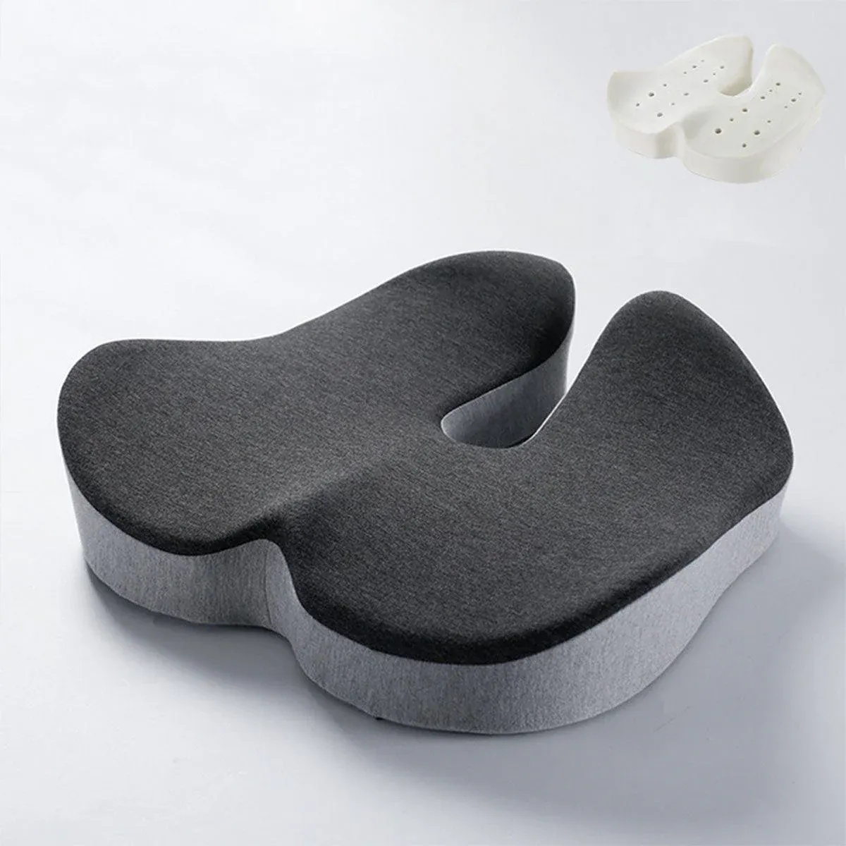 Slow Rebound Memory Foam Seat Cushion Office Chair Pad for Sedentary Hip Support view 12