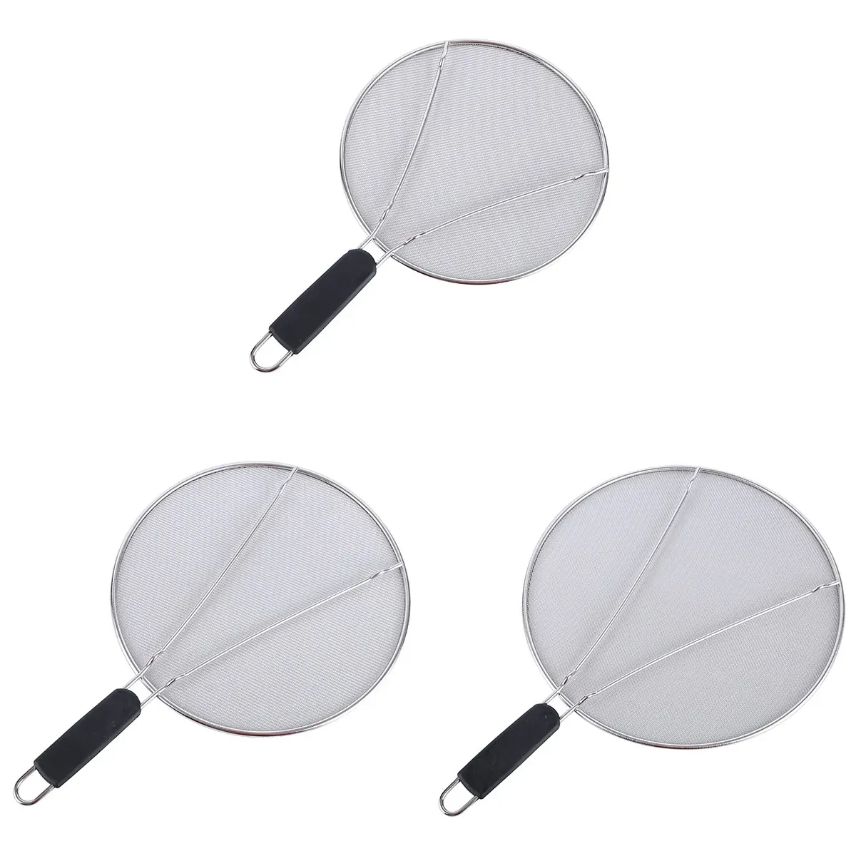 Stainless Steel Mesh Cover Anti Scald Filter Screen Anti Splash Lid For view 3