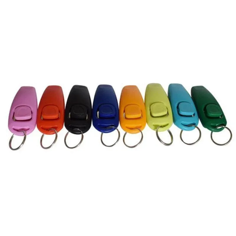 Dog Whistle and Clicker Set for Training Stop Barking Obedience Tool Combo view 3