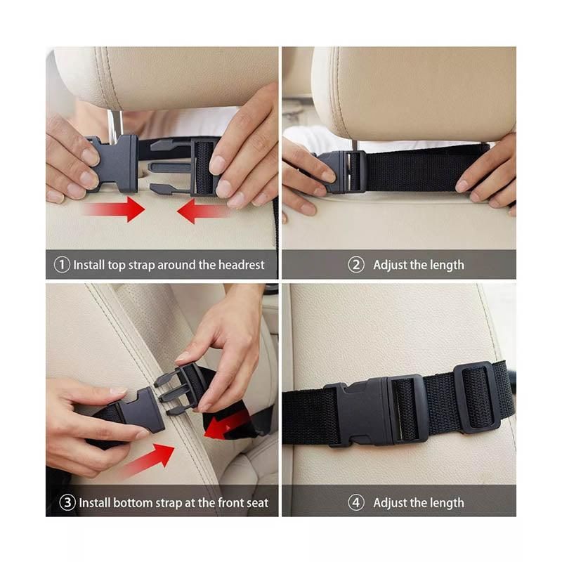 2Pcs Car Back Seat Organiser Travel Storage Bag Organizer Ipad Holder Pocket Au view 9