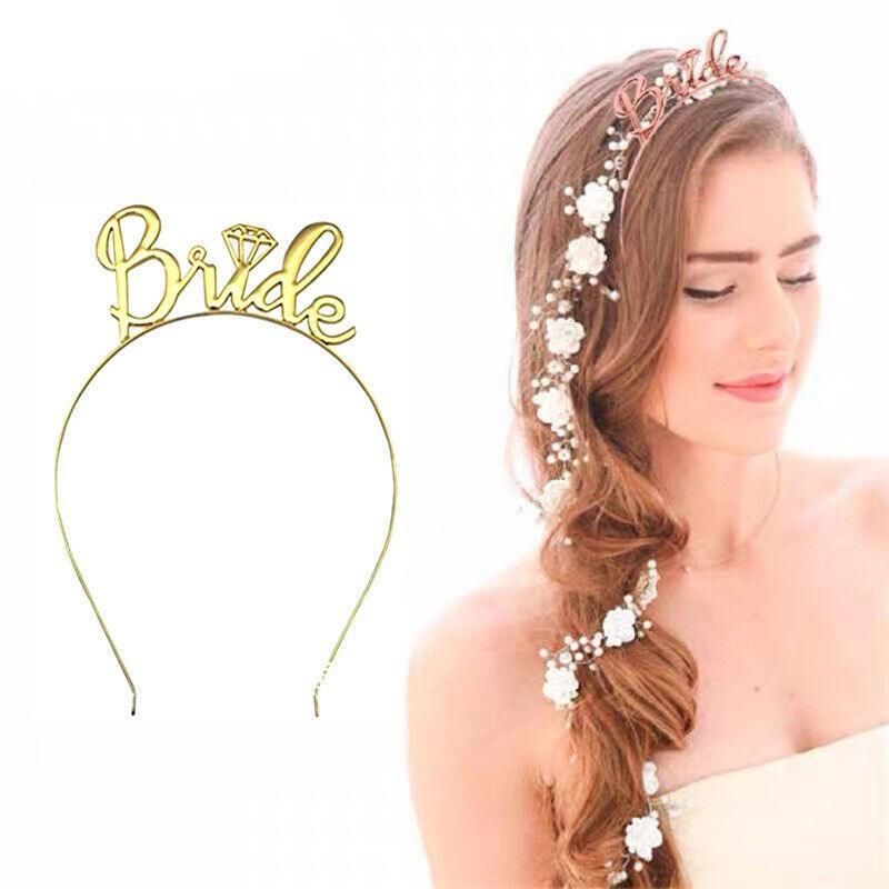 Bride To Be Hen Veil Sash Tiara Hens Night Bridal Shower Kitchen Tea view 4