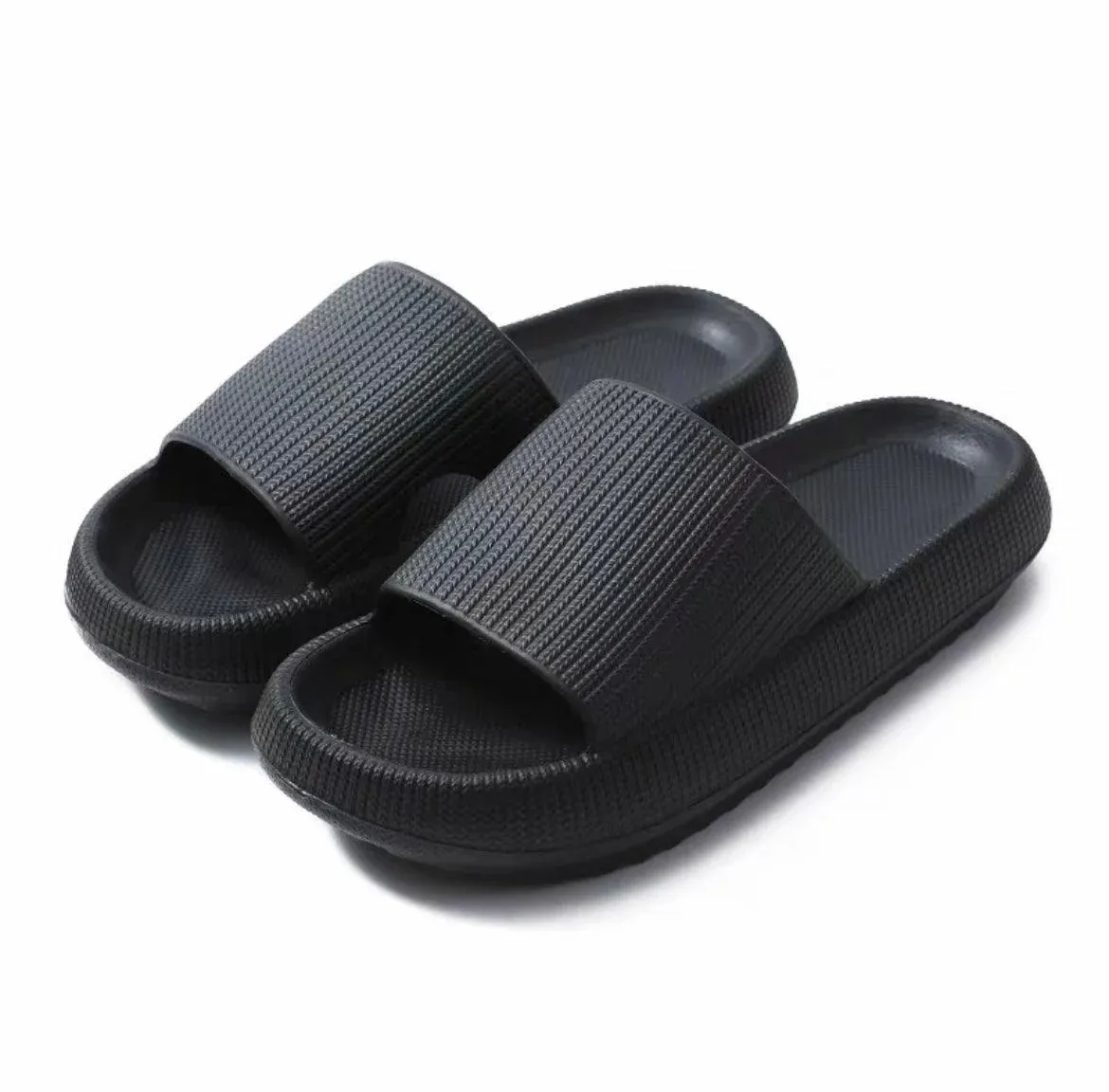 Ultra-Soft Pillow Slides EVA Slippers for Indoor Outdoor Use – Thick Anti-Slip