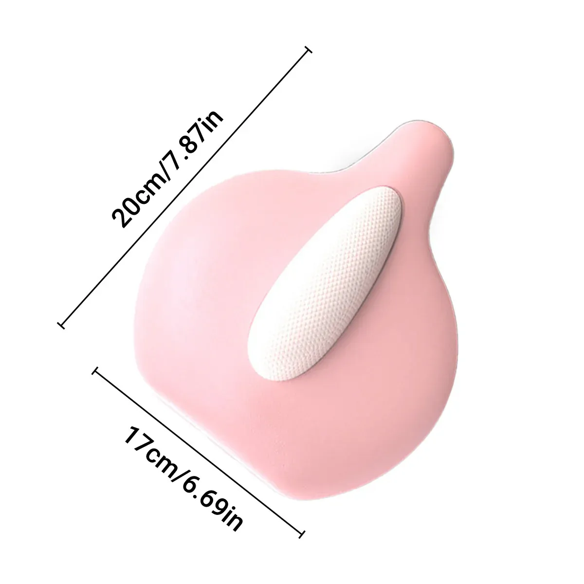 Hip and Inner Thigh Squeeze Trainer Compact Fitness Tool for Home Workouts - Pink view 4