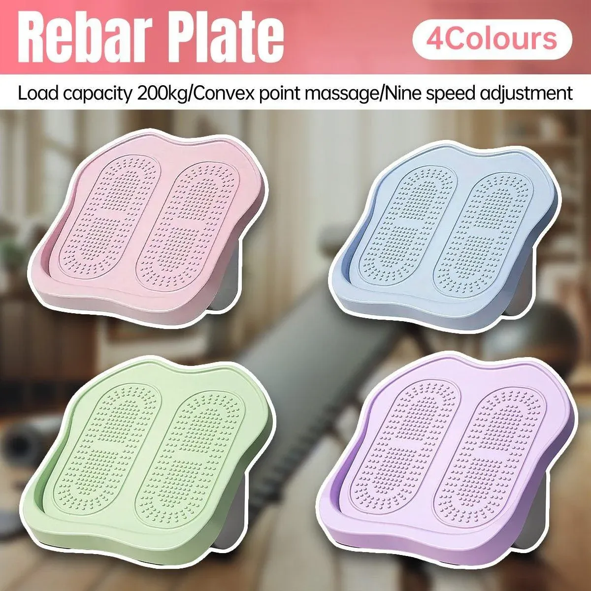 Portable Folding Stretch Board Fitness Pedal Slant Calf Ligament Trainer Tool view 2