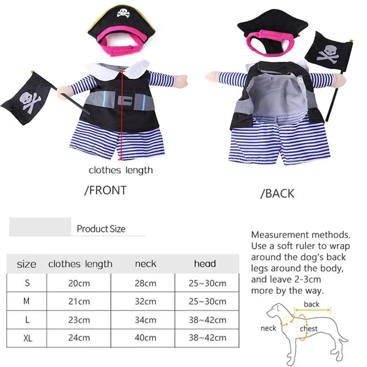 Halloween Dog Costume Pet Accessories Funny Dress Up for Small Medium Dogs view 7