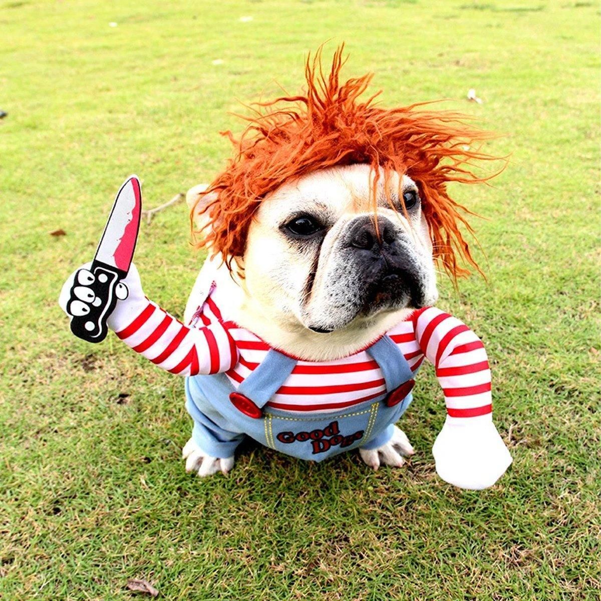 Halloween Dog Costume Pet Accessories Funny Dress Up for Small Medium Dogs view 9
