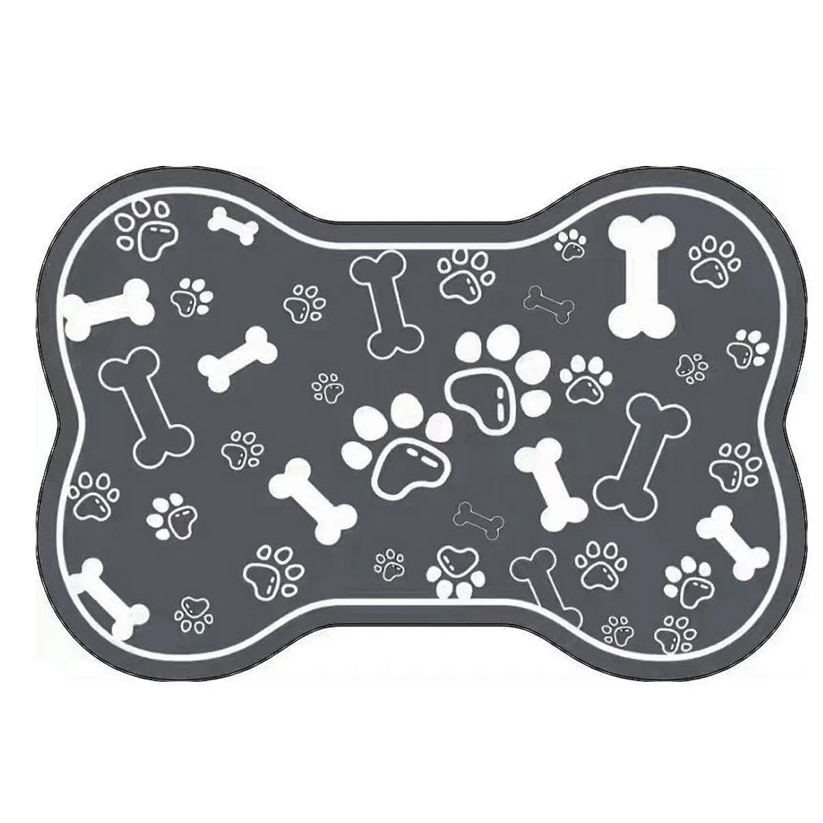 Pet Feeding Mat Non-slip Diatom Mud Absorbent Dirt-resistant Waterproof