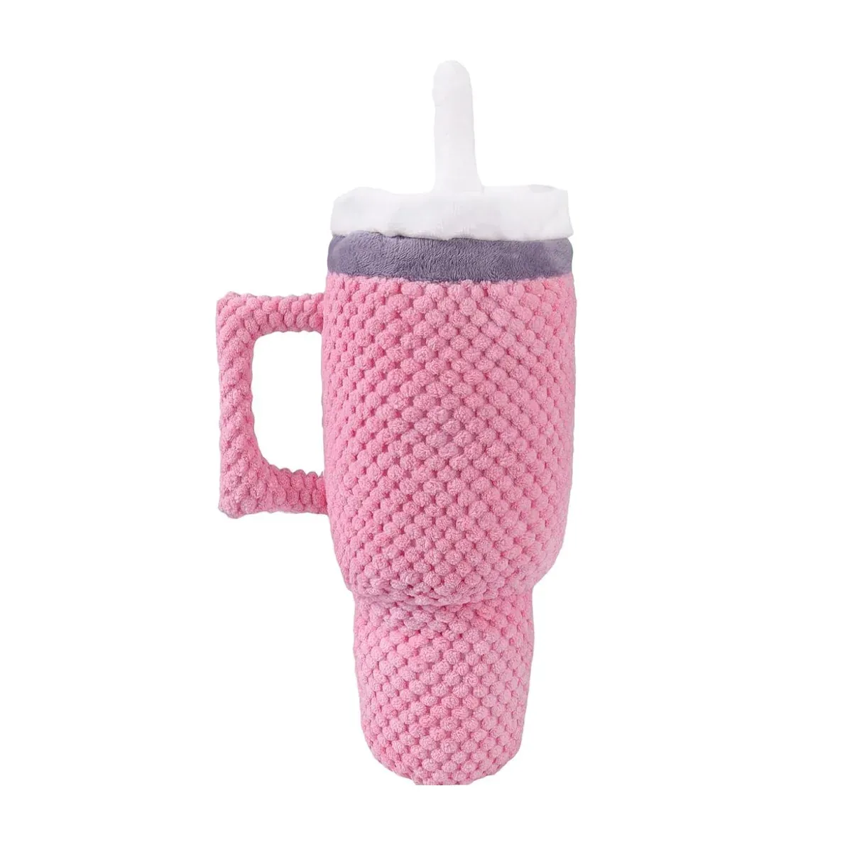 Dog Squeaky Toy Stuffed Water Cup Toy Plush Cup Chew and Supplies Training Pet view 2