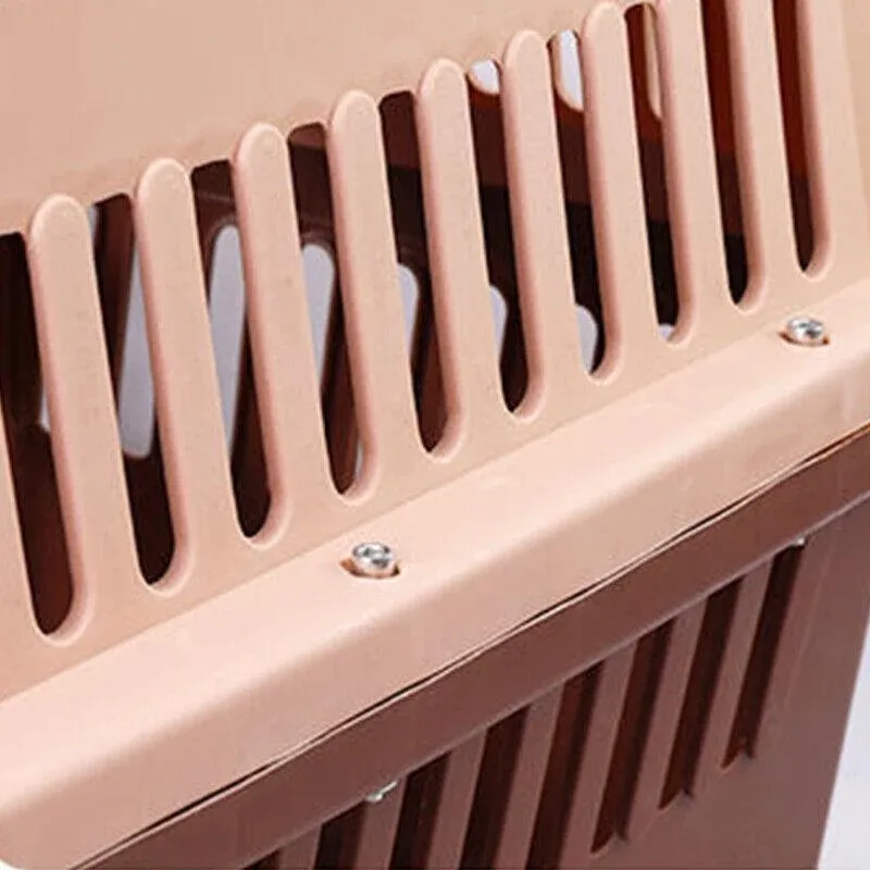 Large Pet Transport Crate for Dog Cat Rabbit Portable Ventilated Travel view 11