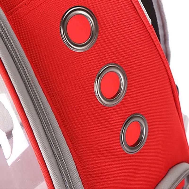 Travel Space Capsule Dog Cat Bag Breathable Outdoor Pet Backpack Carrier - Grey view 8