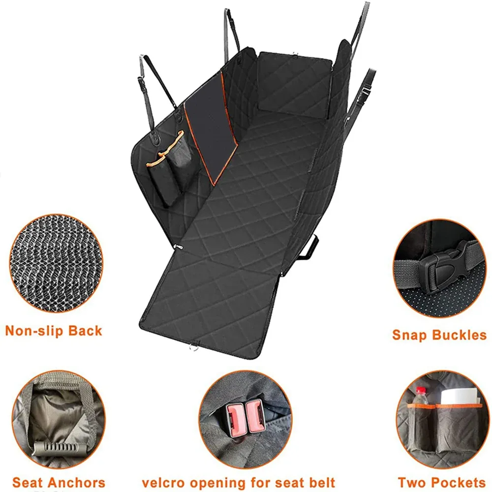 Waterproof Pet Car Mat Hammock Nonslip Back Protector for Dogs and Cats view 9
