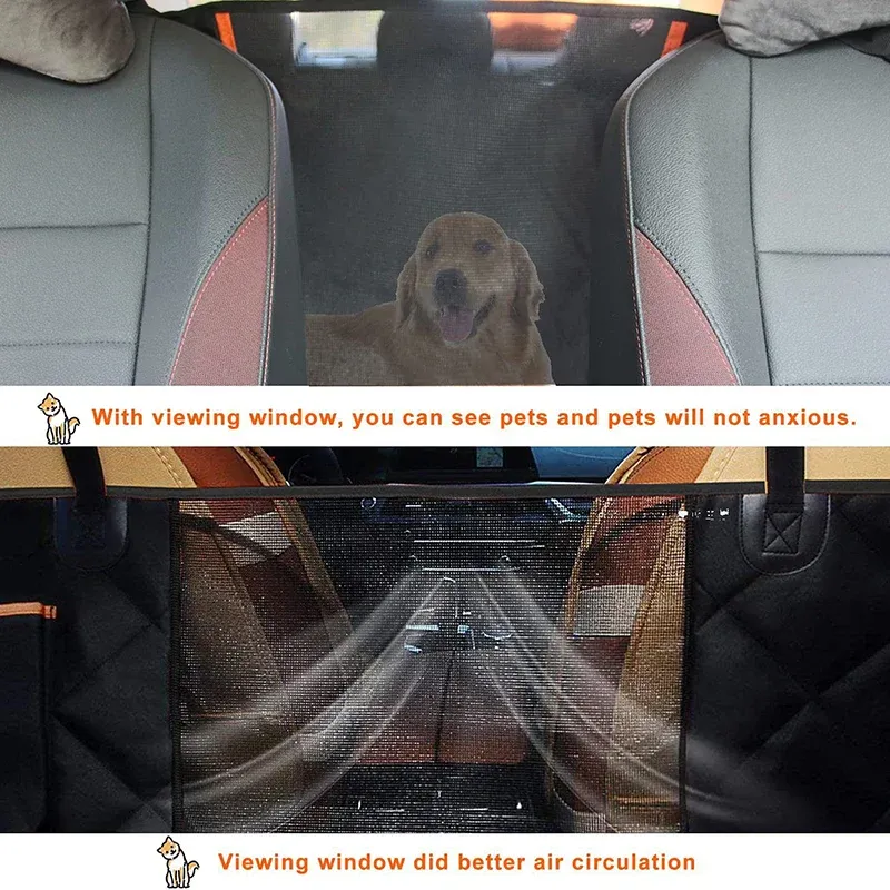 Waterproof Pet Car Mat Hammock Nonslip Back Protector for Dogs and Cats view 12