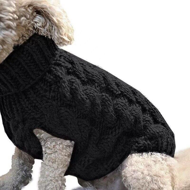 Puppy Dog Jumper Winter Warm Knitted Sweater Pet Clothes Small Dogs Coat view 10