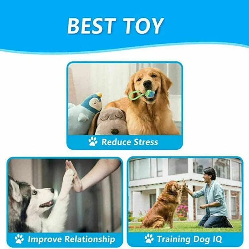 7PCS Dog Rope Chew Toys Set Cotton Knot Balls Puppy Teething Tug Training Toy view 6