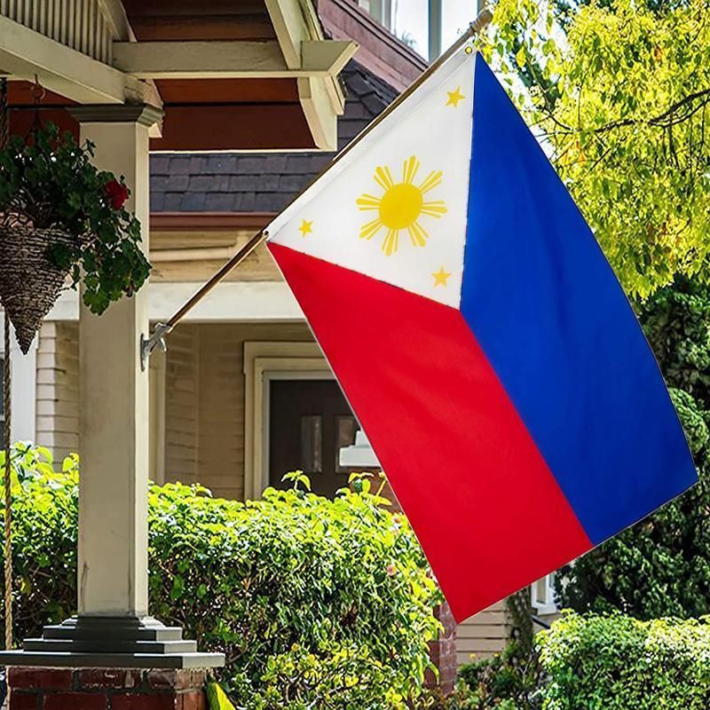 Large Philippines Flag 90 x 150 cm Outdoor Indoor Polyester with Eyelets view 12